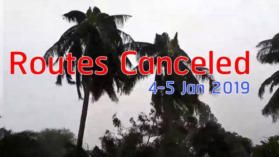 All routes canceled on Storm