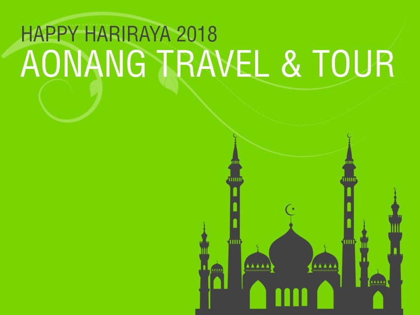 Reschedule trip on Hariraya 2018